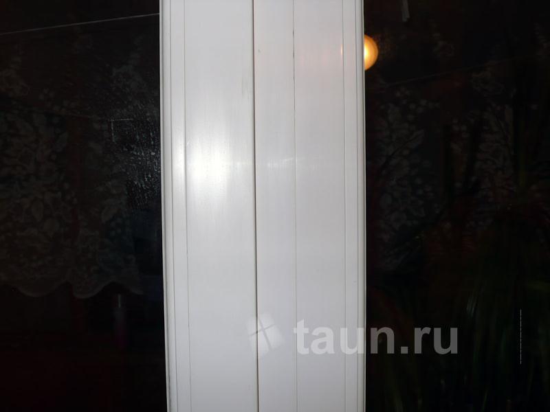 Фото 4. Профиль KLV Standart, стык рамы балконной двери и глухого окна (см.Фото 1)